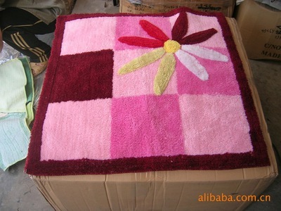 【供應(yīng)天喜工藝植絨地墊(圖)】價格,廠家,圖片,地毯,義烏市天喜織造廠-
