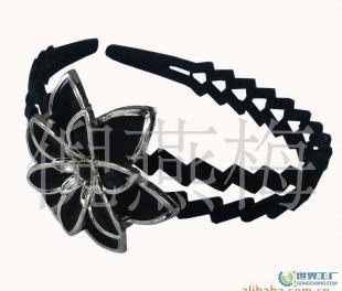 時(shí)尚秋冬必備 2010新款植絨包皮發(fā)箍