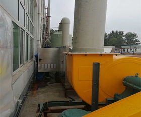 博倫特藥業(yè)廢氣凈化系統(tǒng)施工現(xiàn)場 噴淋塔 uv活性炭凈化一體機 成功案例 青島兆星環(huán)保設(shè)備